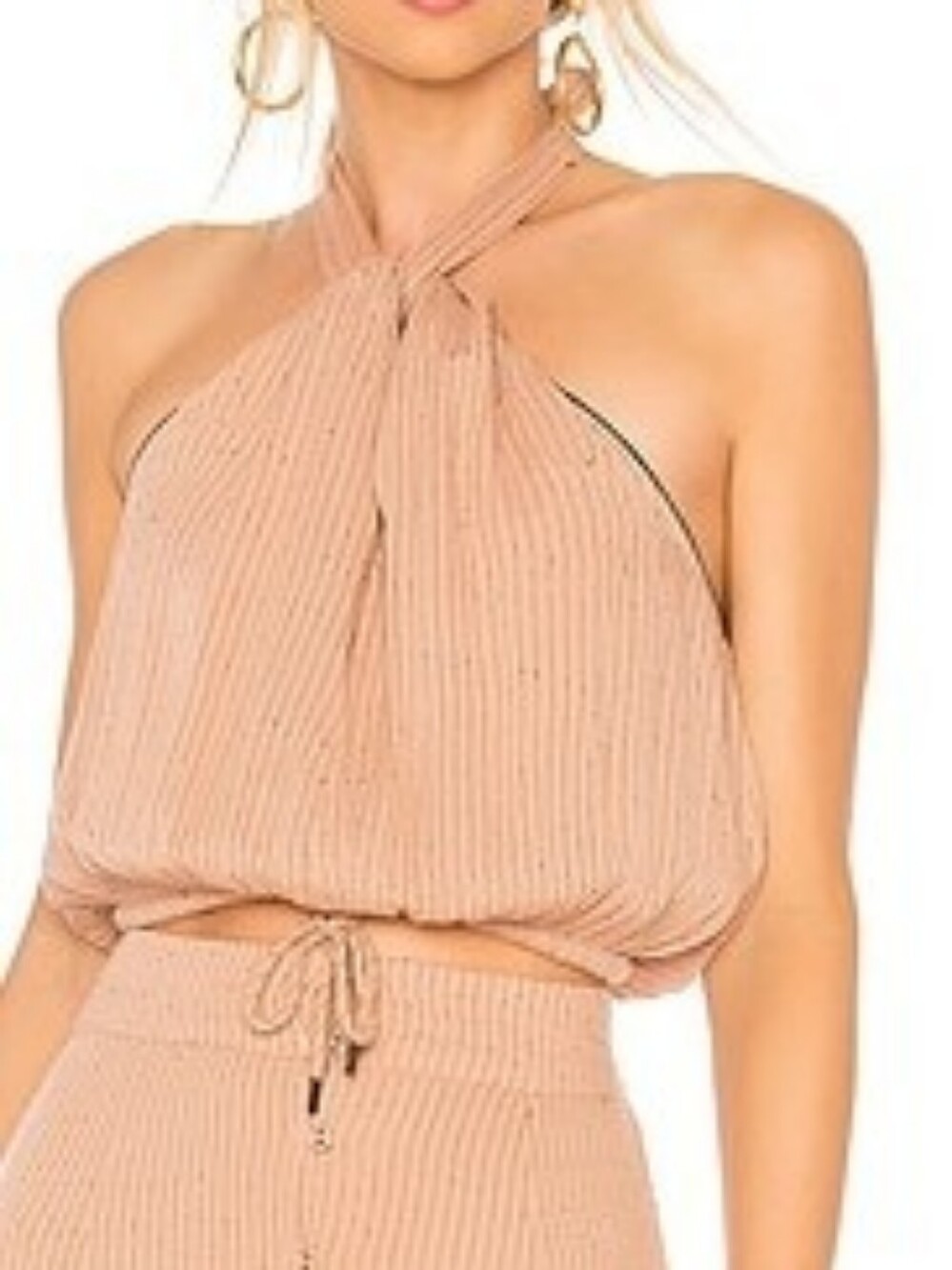 House Of Harlow 1960 X Revolve Alana Halter Missing Neck Strap